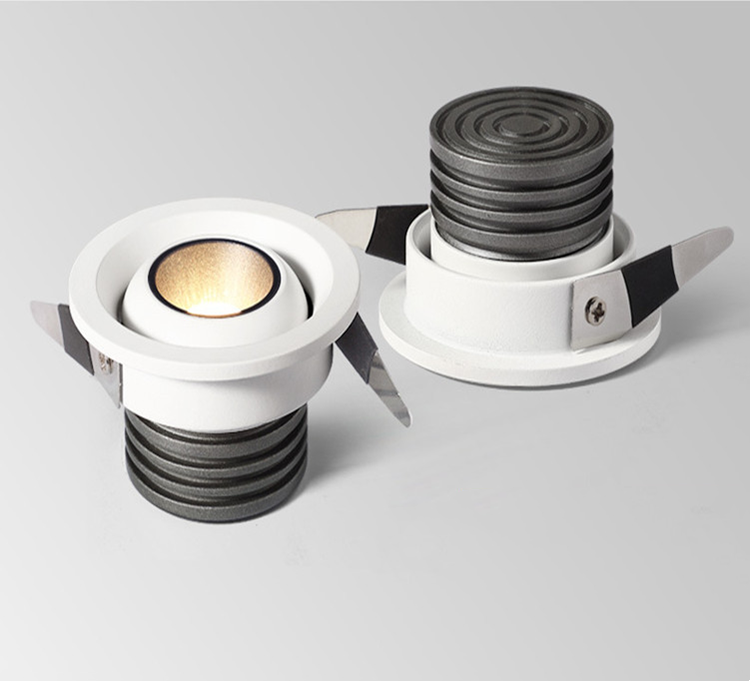 Dimmable 3W 5W LED COB Sopt Light 24° Mini Downlight 85-265V Ceiling Lamp For Home Shopping Mall Hotel Office Lighting