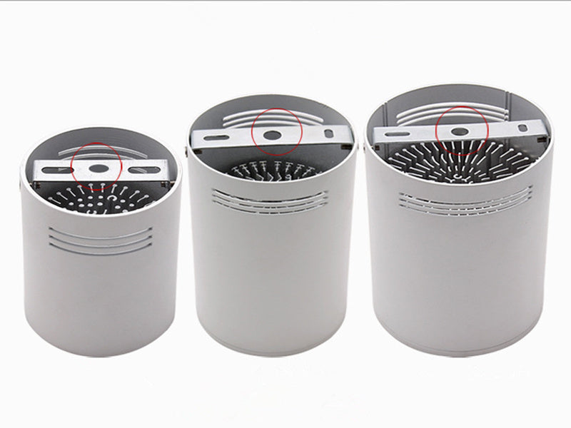 Dimmable LED COB Surface Mounted Downlight 3W/5W/7W/10W/12W/15W White/Black Housing AC85-265V Ceiling Spot Light Home Decor