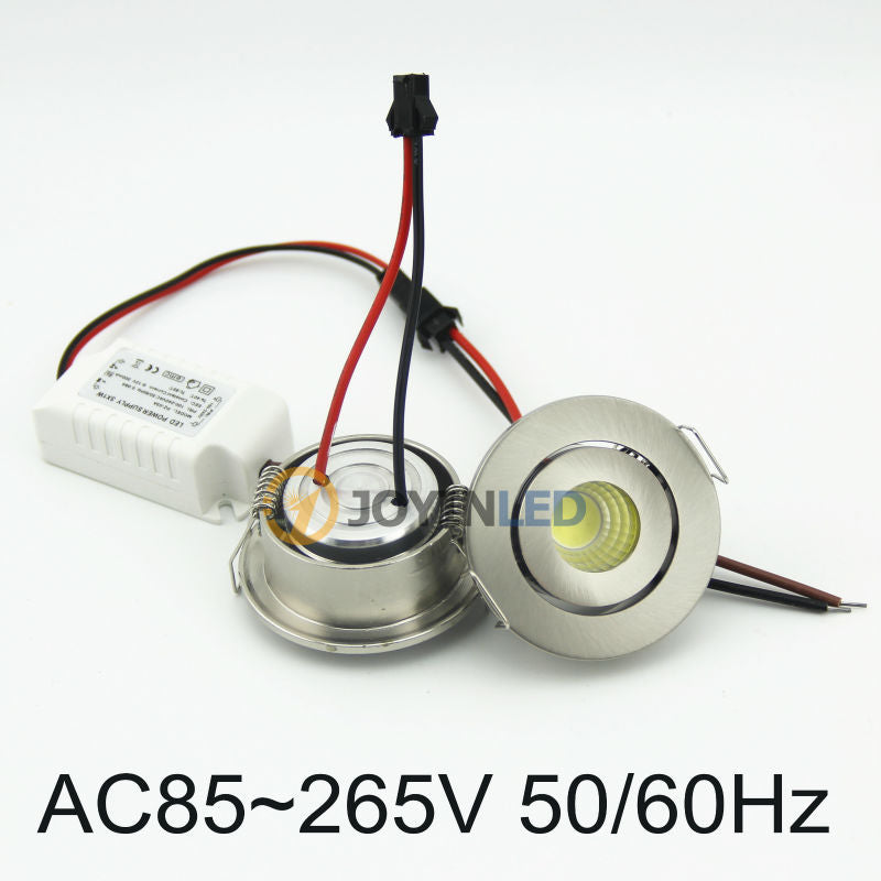 CE ROSH black color 3*1W round mini cob led spotlight Downlight Cold White Warm White Spotlight