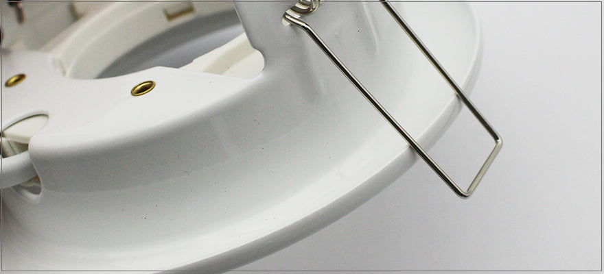 LEDIARY Bright Separable Led Downlights Round Recessed 8W 110-240V 90mm Cut Hole Aluminum GX53 Light Source 3000K/4000K/6000K