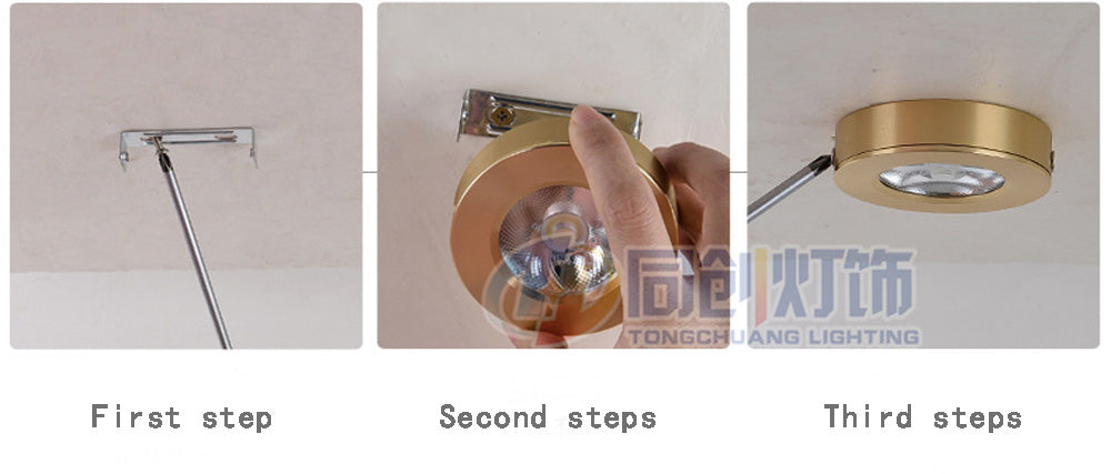 LED COB Mini Surface Mount Led Downlight 3W 5W 220V 10X lamp Ultra-thin Cob Spot Led Light lighting Ceiling Home Cabinet Wardrobe