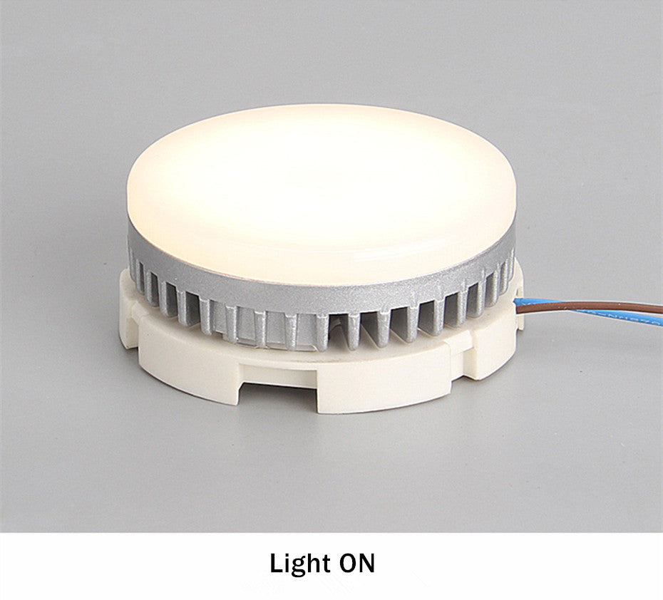 GX53 Bulb Recessed Spot Lamp Led Downlight Bulb Replaceable Ceiling Lamp Lighting Angle 45 degree Rotate For Living Room Bedroom