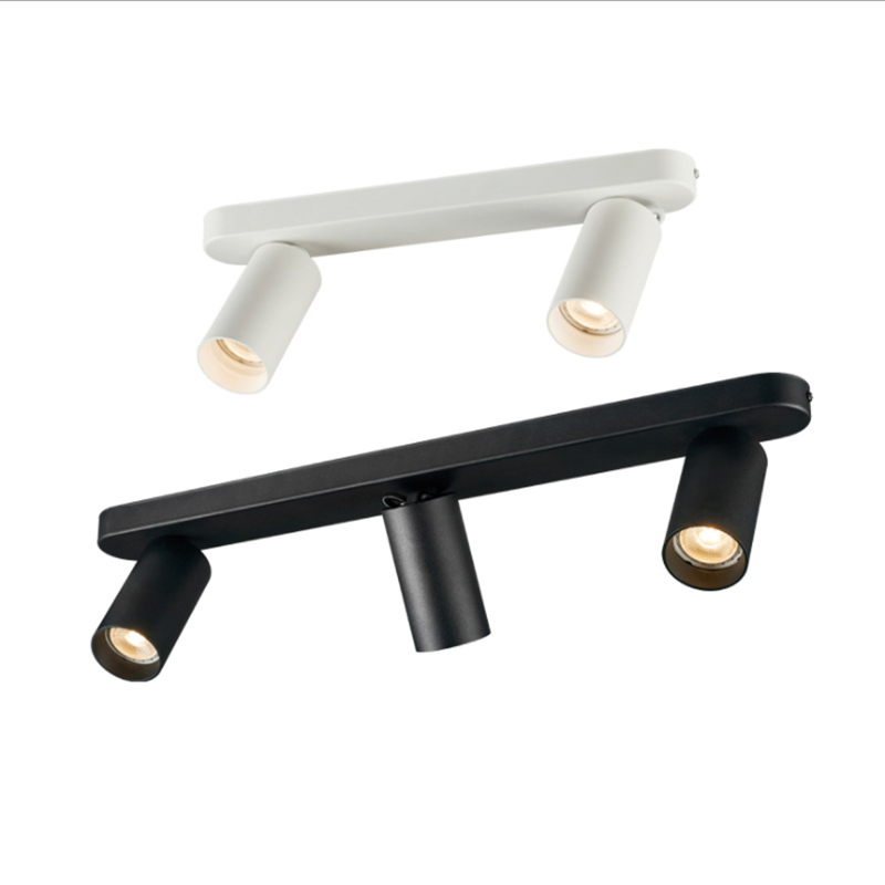 Dimmable Surface Mounted Ceiling Downlight 2x9W 2x12W AC85-265V GU10 Bulb Lamp COB Led Spot Light