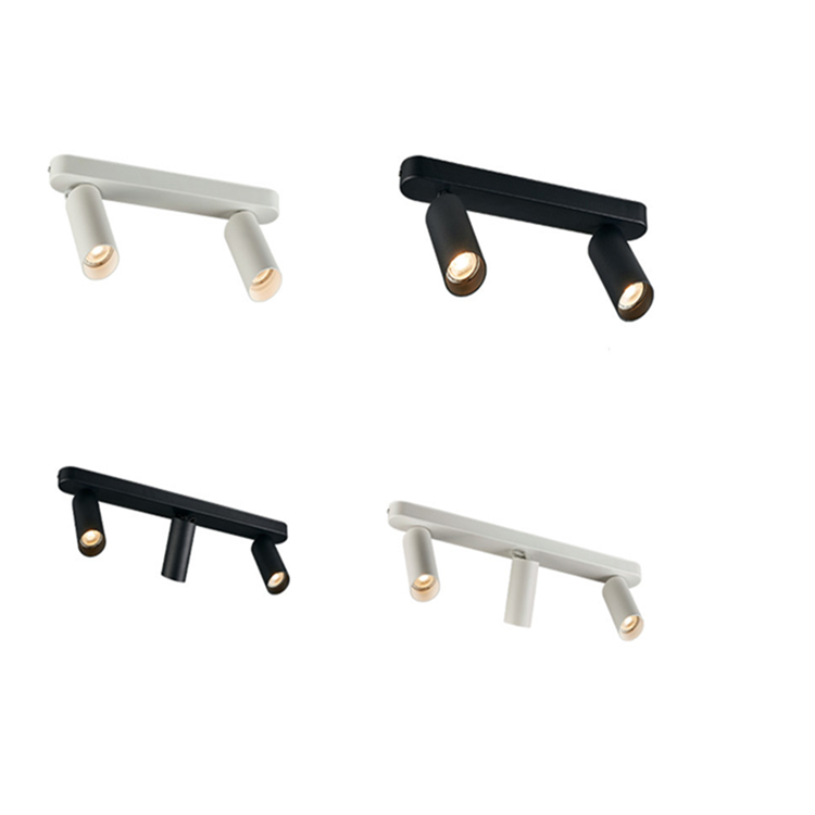 Dimmable Surface Mounted Ceiling Downlight 2x9W 2x12W AC85-265V GU10 Bulb Lamp COB Led Spot Light