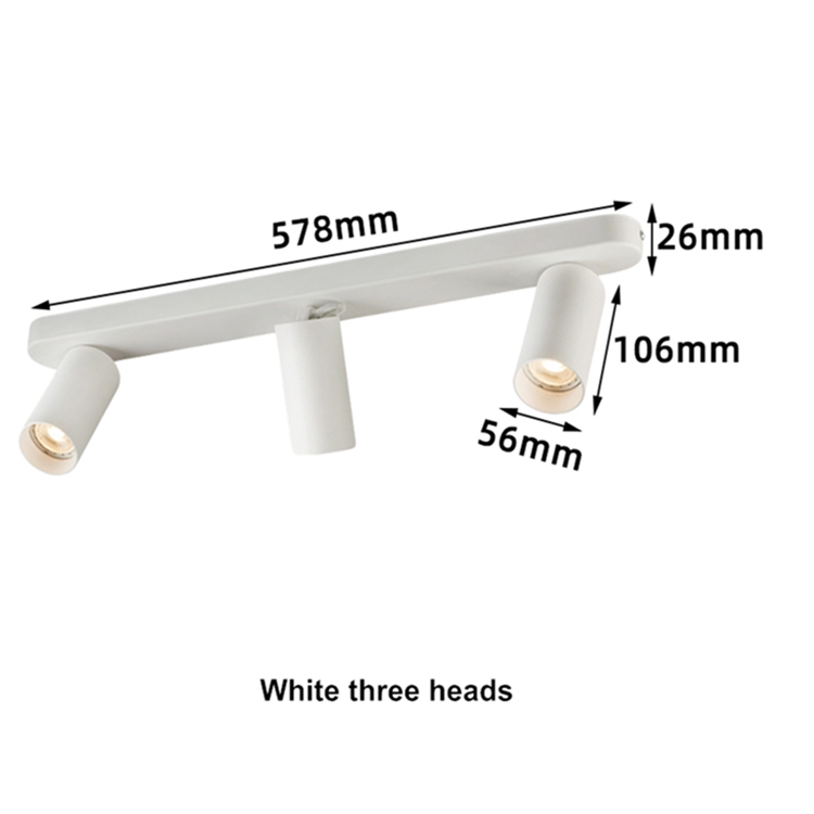 Dimmable Surface Mounted Ceiling Downlight 2x9W 2x12W AC85-265V GU10 Bulb Lamp COB Led Spot Light