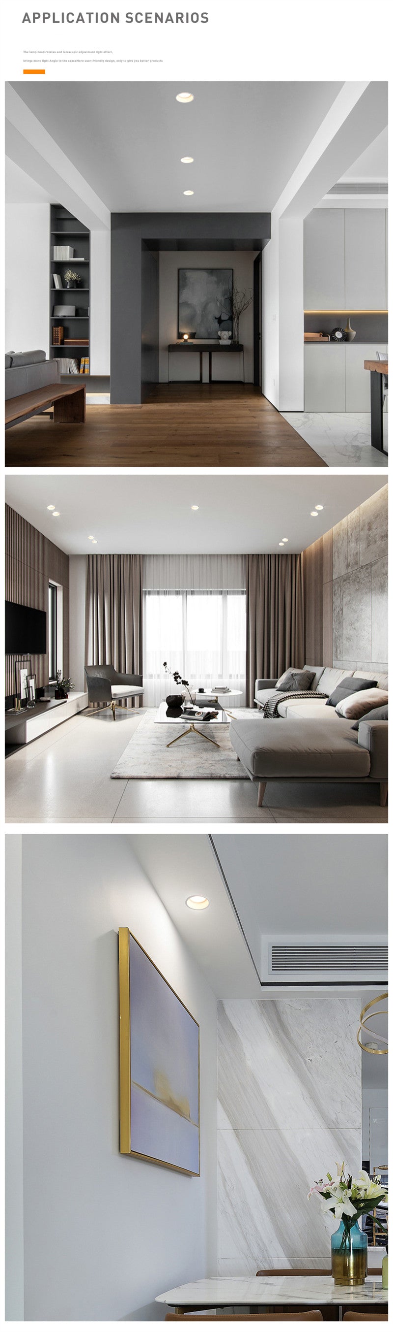 5W 7W 12W 20W COB Downlight Dimmable LED Ceiling Lamp 110V 220V Spotlight 3000K 4000K 6000K For Home Background Wall Lighting