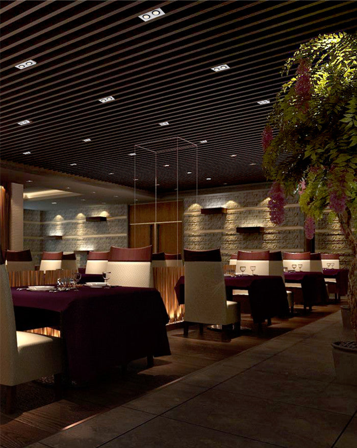 Dimmable Embedded Square Double LED Downlight 10w 14w 20w 30w White Shell Cob Ceiling Warm White AC85-265V