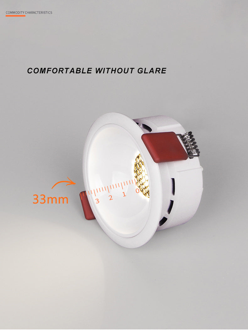 LED Smart Downlight Tuya APP Control Round Spotlight Smart Home WiFi Dimming Ceiling Indoor lights 7W/12W Zigbee Spot Lamp