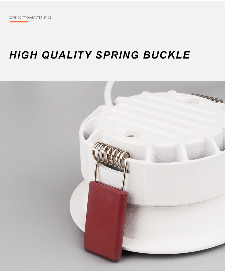 LED Smart Downlight Tuya APP Control Round Spotlight Smart Home WiFi Dimming Ceiling Indoor lights 7W/12W Zigbee Spot Lamp