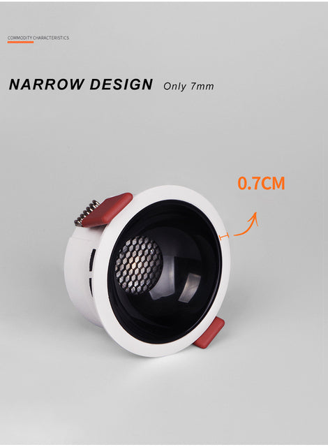 LED Smart Downlight Tuya APP Control Round Spotlight Smart Home WiFi Dimming Ceiling Indoor lights 7W/12W Zigbee Spot Lamp