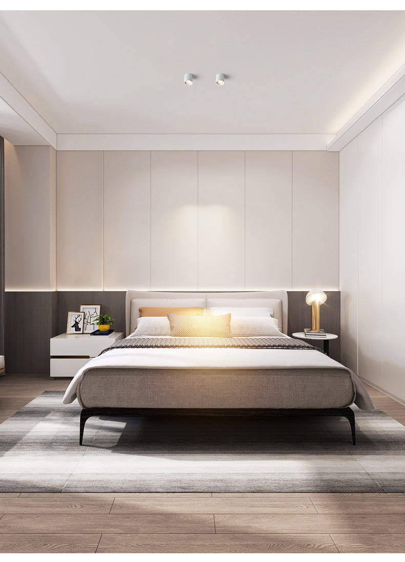 BRGT Led Spotlights Surface Mounted Downlight Living Room White Ceiling Focos Light Nordic Lighting For Kitchen Aisle AC85-265V warm light