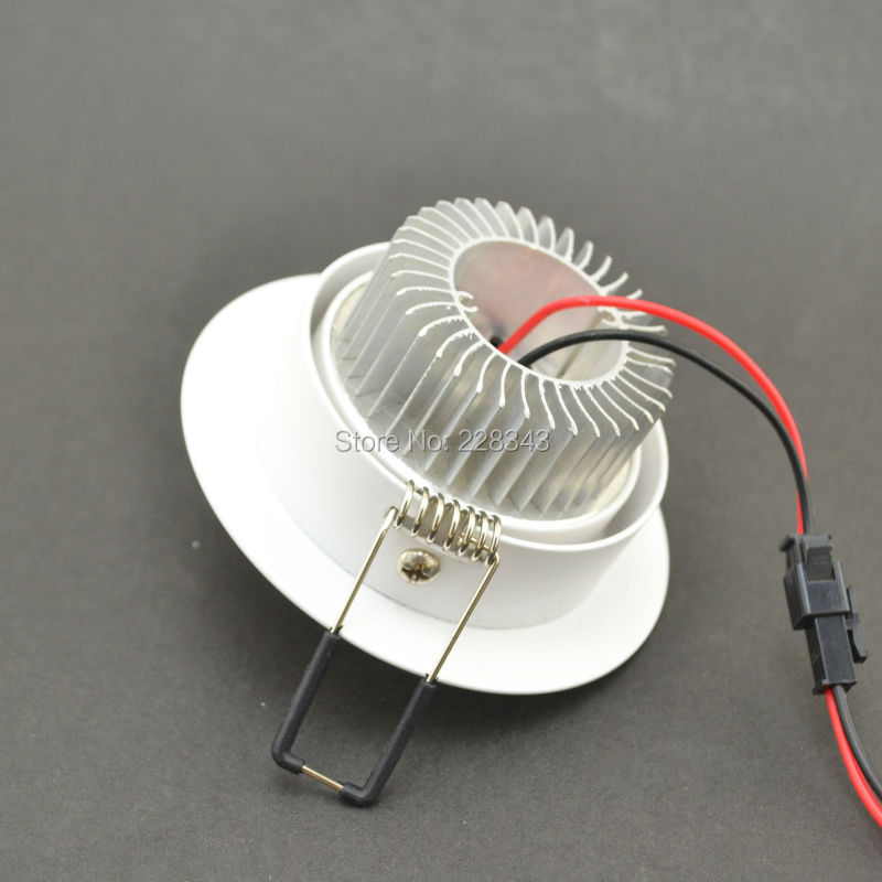 Newest LED Recessed Downlight 5W 7W 10W COB Chip LED Ceiling light Spot Light Lamp Cold White/Warm white