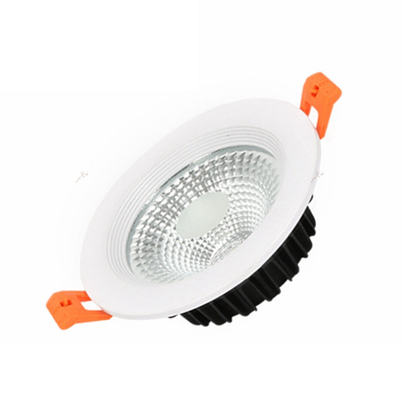 LED dimmable downlight 5w 7w 12w 18w 24w anti-fog and anti-glare COB spotlight AC110V/220V embedded ceiling light