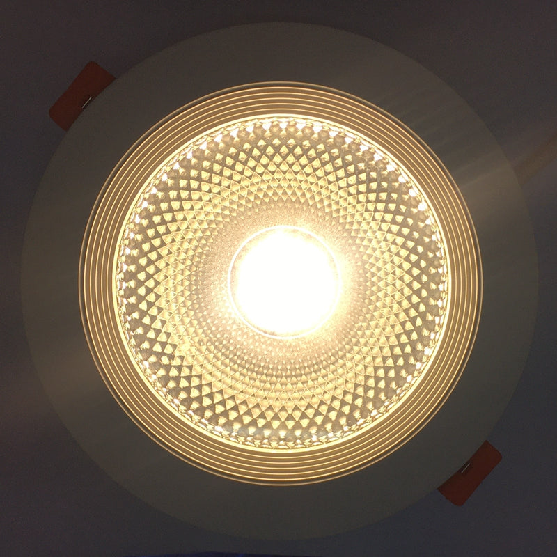 LED dimmable downlight 5w 7w 12w 18w 24w anti-fog and anti-glare COB spotlight AC110V/220V embedded ceiling light