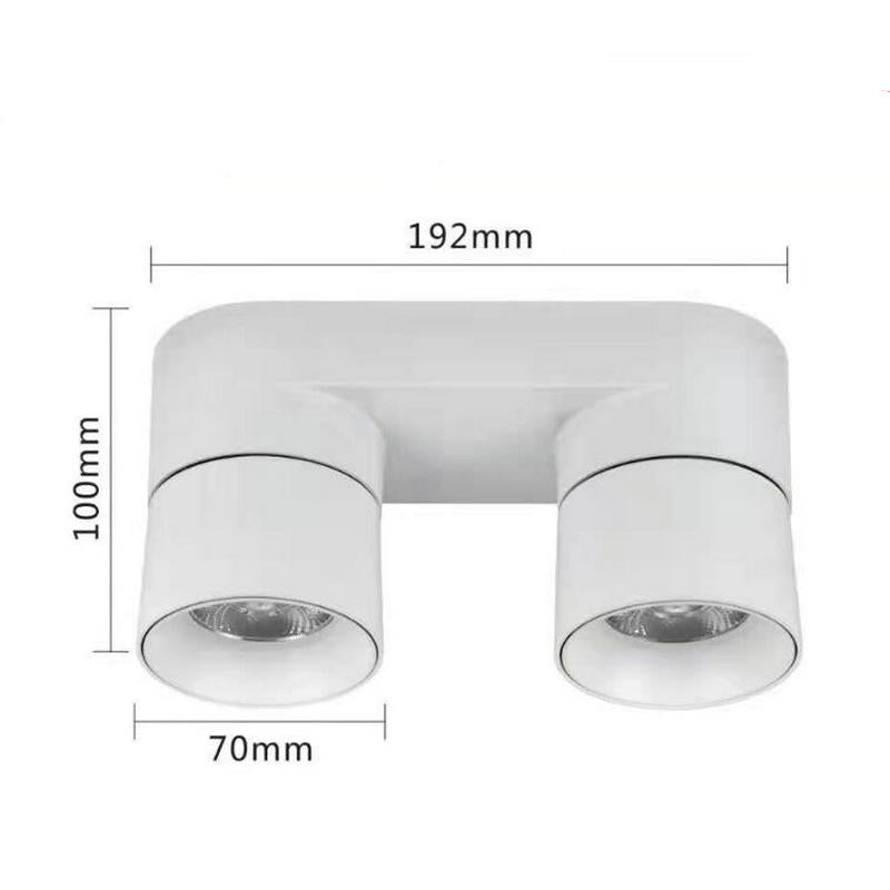 LED spot lights Surface Mount Ceiling Lamp 20W Living Room Simple Nordic Adjustable And Rotate COB Downlight