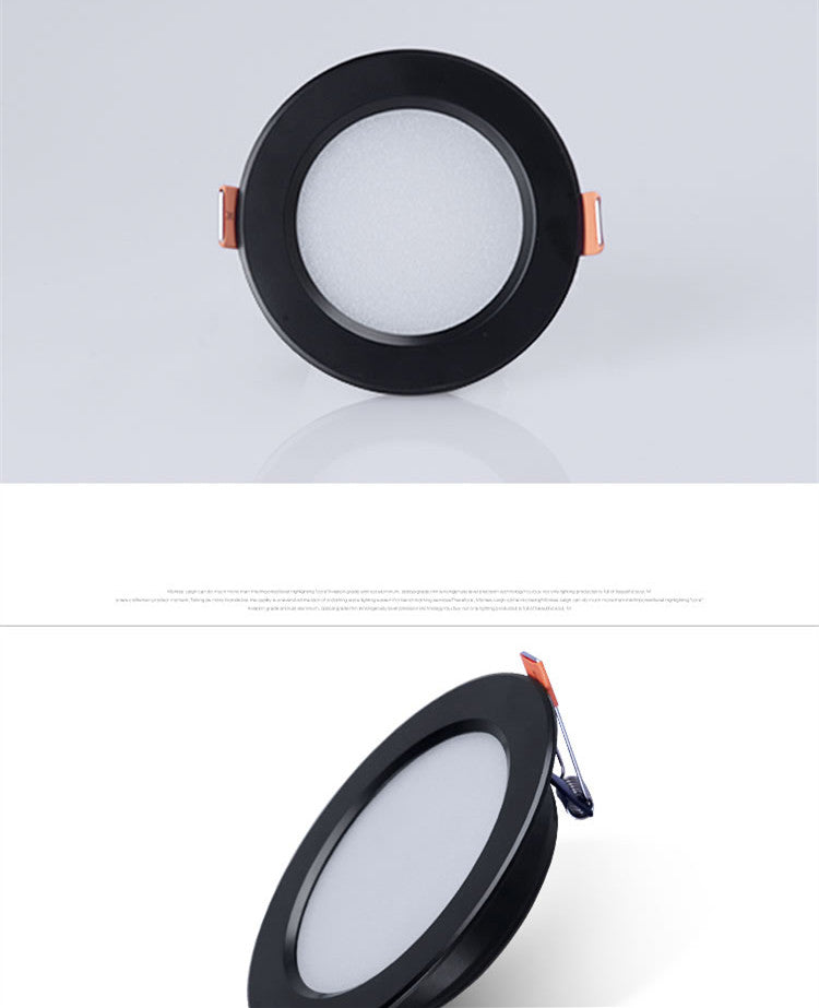 LED Down light 9W RGB with Remote Control Ceiling Indoor Lights Dimmable Spot Lamp Waterproof 220V Ceiling Recessed Downlights