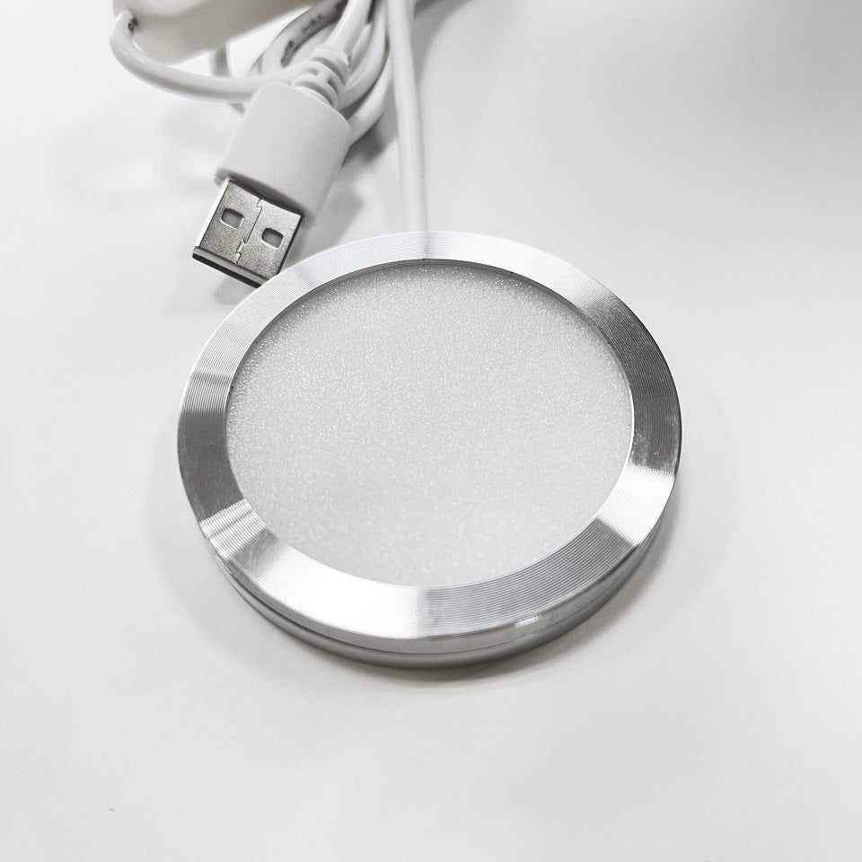 etrnLED USB 3W LED Mini Spotlight Slim Surface Mounted Downlight Wine Cabinet Wardrobe Ceiling Counter Indoor Spot with Switch