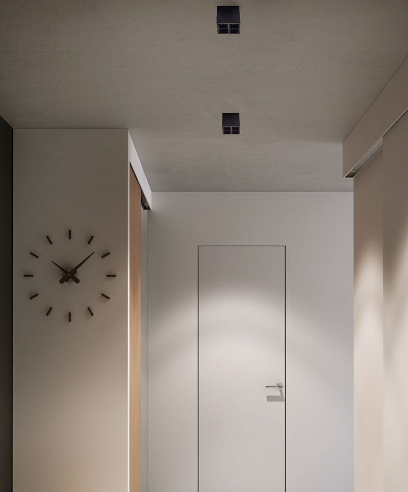 Modern Design Square Ceiling Lights Downlight Anti-glare 8W Spot Light Surface Mounted Light AC90-260V Bedroom Living Room