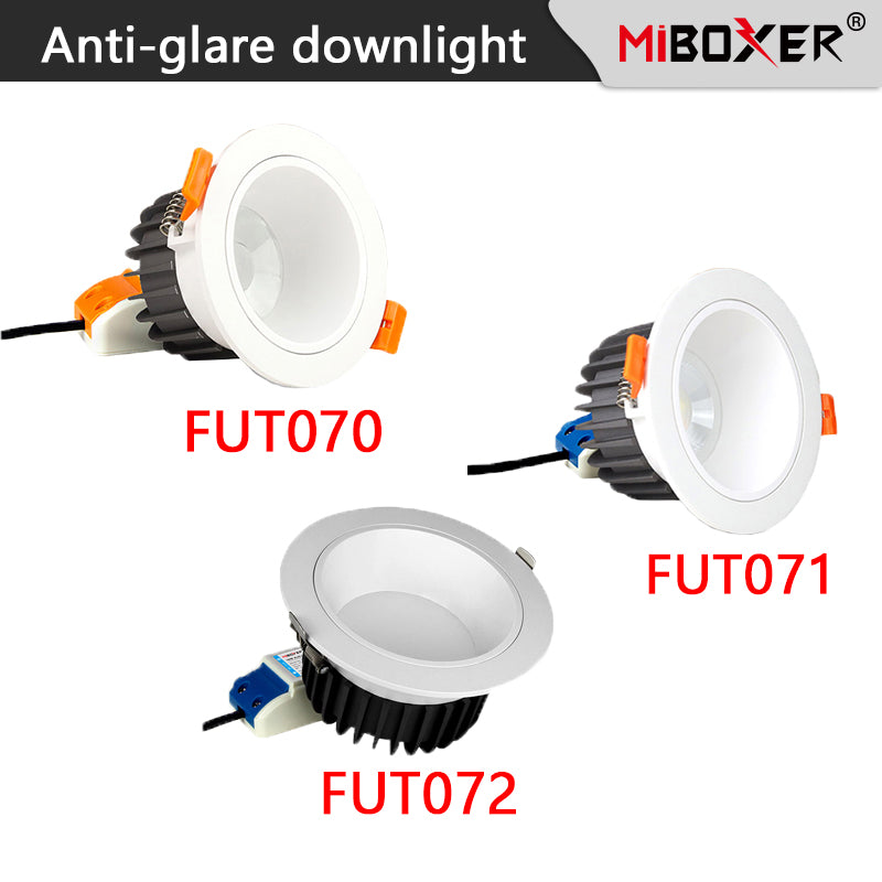 FUT070 FUT071 FUT072 RGB + CCT LED downlight ceiling living room AC100~240V Smart phone APP/remote control/voice control