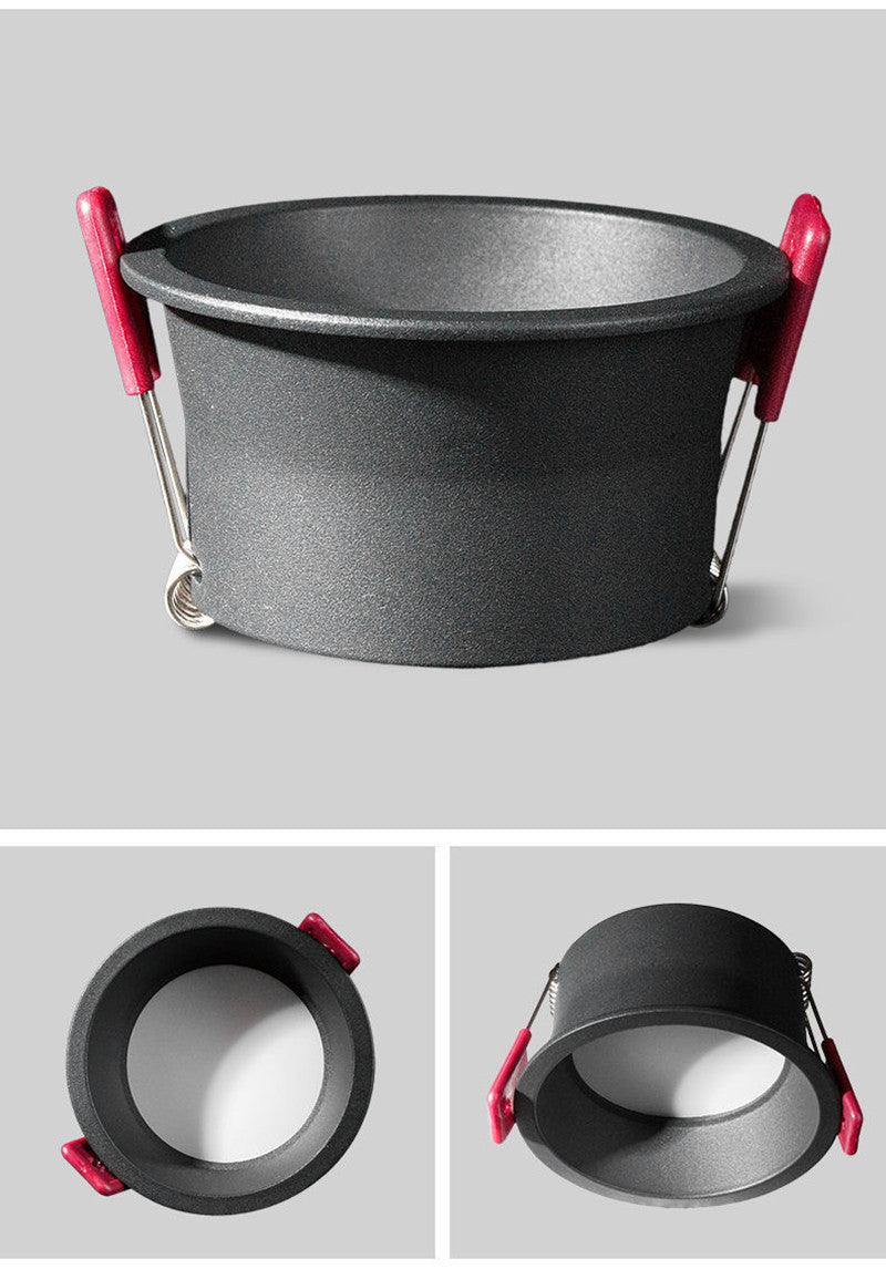 Recessed Round Dimmable Anti-Glare 7W 9W 12W 15W LED Downlights White Led Ceiling Spotlight AC220v Indoor Background