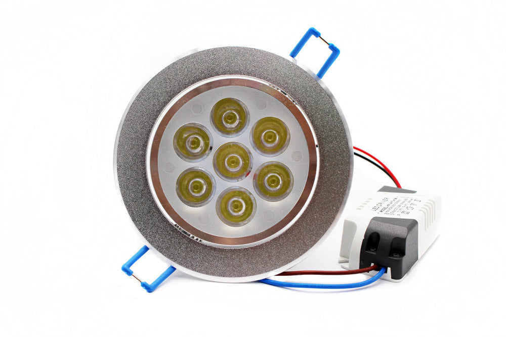 Dimmable led Ceiling lightt 9W 12W 15W 21W Recessed lighting lamp AC85-265V led cabinet bulb LED Ceiling light