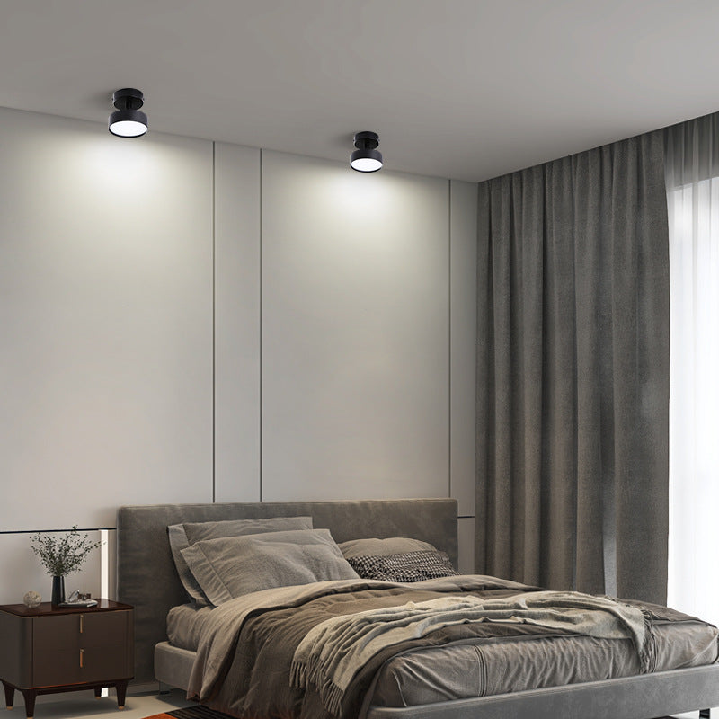 Opbouw LED Downlight Anti-dazzle Spotlight Household Adjustable Angle Folding Commercial Study Bedroom Ceiling Lamp Spotlight