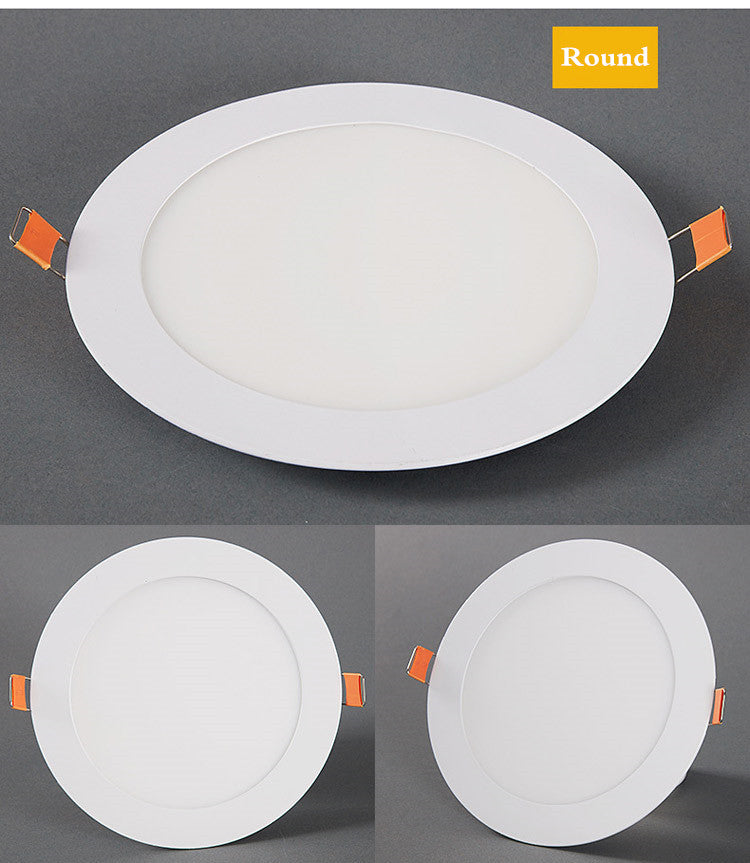 LED Panel Light 3W 6W 9W 12W 15W 18W 25W Recessed Ceiling LED Downlight Indoor Spot Light AC110V 220V Driver Incl