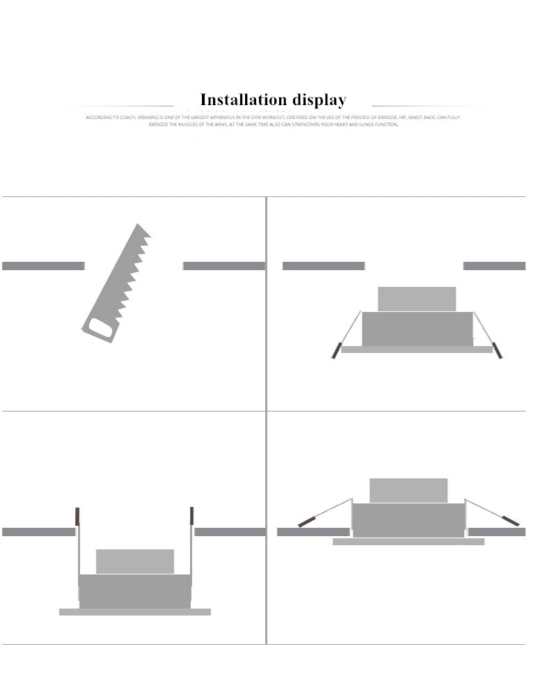 Mini LED Black White Downlight 5W 7W 10W 12W Spot Light ac85-265V Warm/Cold White LED Foldable Recessed Down Light Ceiling Lamp