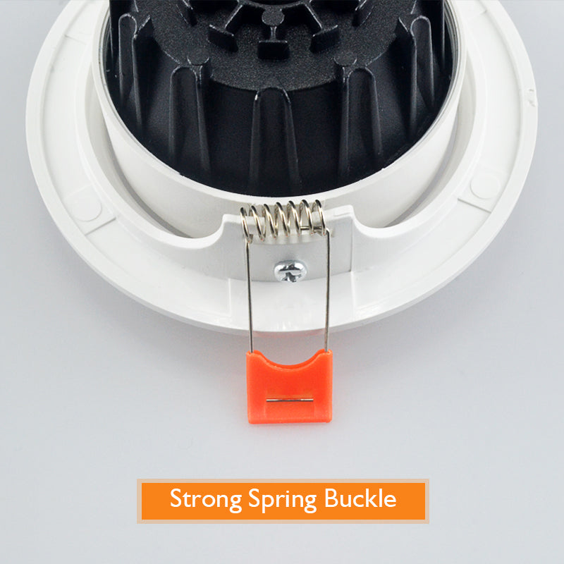 Dimmable LED Downlights AC90V-260V 5W 7W 9W 12W 15W 18W 24W COB Chip Recessed Ceiling Lamps Spot Lights For Home illumination