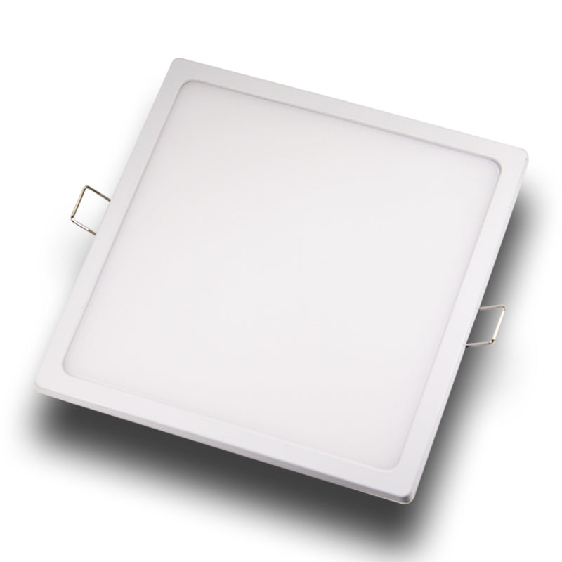 Ultra-narrow edeg led round square panel light led downlight 8w 16w 22w 30w conceal driver with snap-fit design