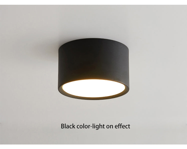 BRGT LED Surface Mounted Downlight 5W 7W 9W 12W SMD Ceiling Lamp Round Spot Lights AC85-265V Focos For Home Shop Indoor Lighting