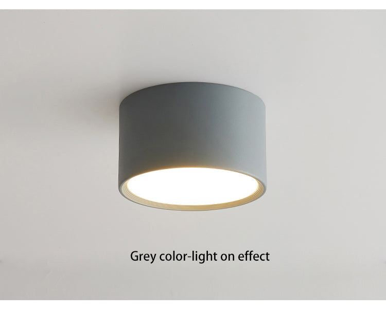 BRGT LED Surface Mounted Downlight 5W 7W 9W 12W SMD Ceiling Lamp Round Spot Lights AC85-265V Focos For Home Shop Indoor Lighting