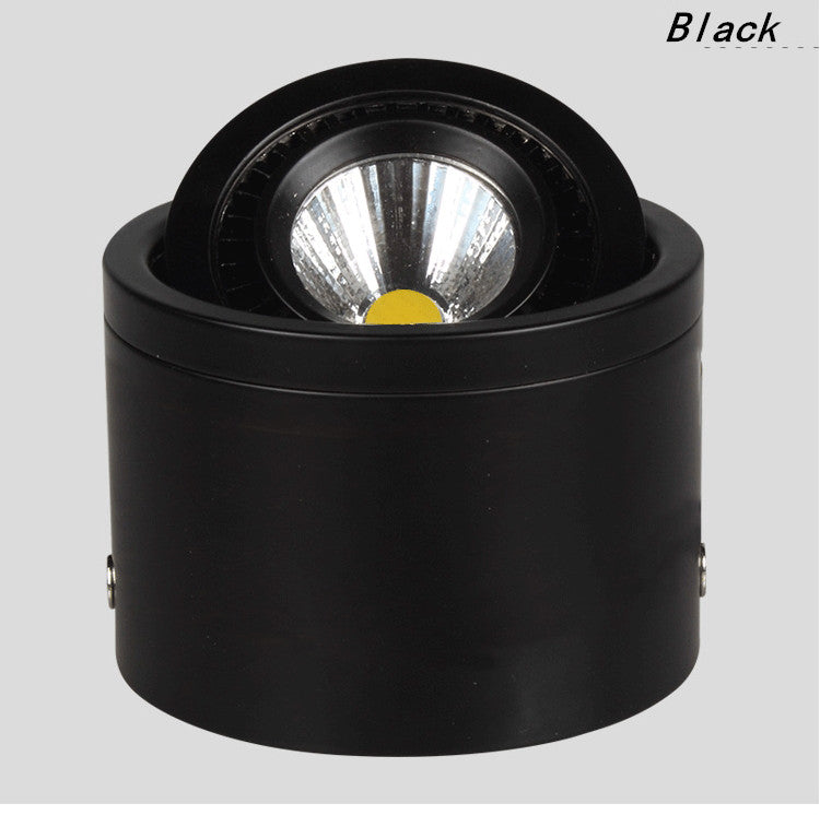 COB LED Recessed Downlights Dimmable 5W 7W 9W 15W Surface Mounted LED Ceiling Lamps Spot Light 360 Degree Rotation AC110V 220V