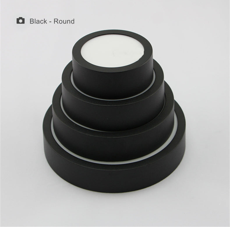 Round Square Panels Light Surface Mounted LED Ceiling Downlight Aisle Corridor Porch Ceiling lamp 6W 9W 12W 18W 24W