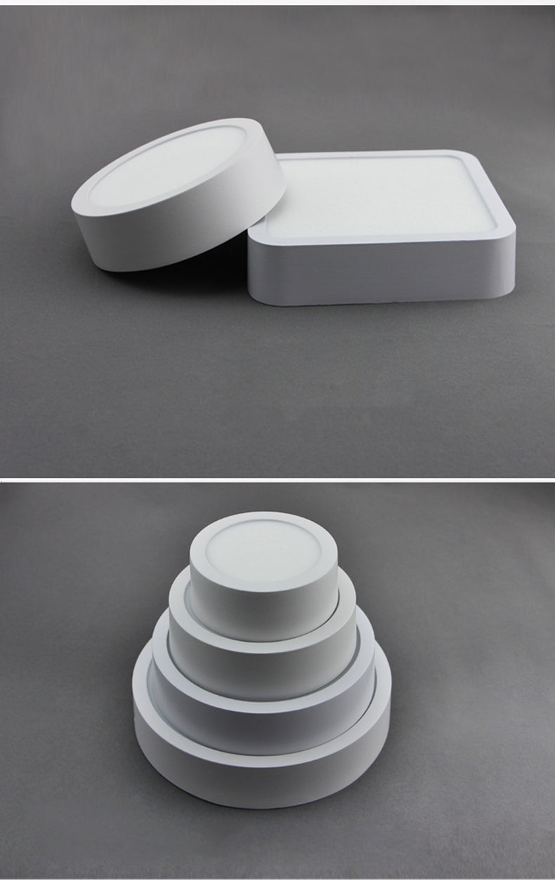Round Square Panels Light Surface Mounted LED Ceiling Downlight Aisle Corridor Porch Ceiling lamp 6W 9W 12W 18W 24W