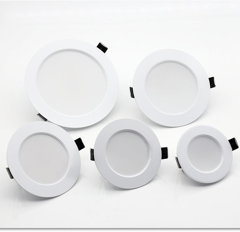 LED Downlight 7W 9W 12W 15W 18W Round Recessed Lamp AC 220V 10pcs Downlight Home Decor Bedroom Kitchen Indoor Spot Lighting