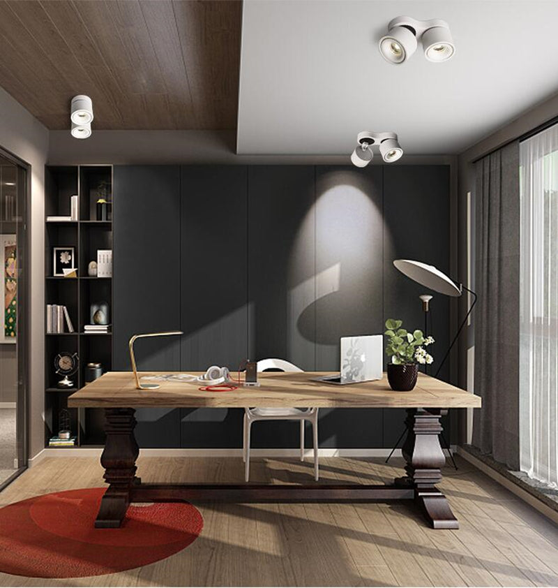 Dimmable COB LED Downlights 18W 24W 30W LED Ceiling Spot Lights AC110-240V LED Ceiling Lamps Warm Cold White Indoor Lighting