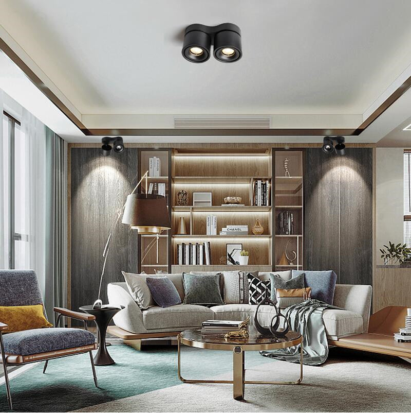 Dimmable COB LED Downlights 18W 24W 30W LED Ceiling Spot Lights AC110-240V LED Ceiling Lamps Warm Cold White Indoor Lighting