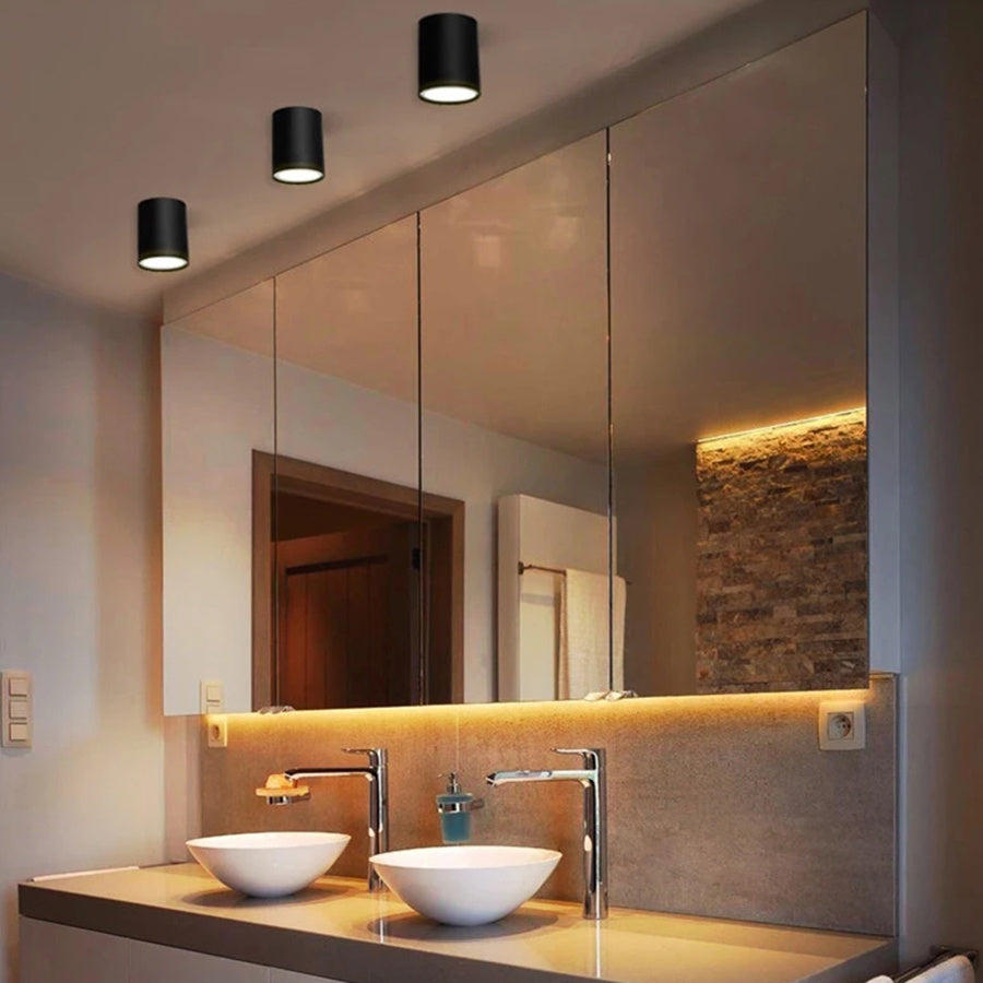 Ip65 Waterproof COB LED Downlight Surface Mounted 10W 20W 35W Outdoor LED Ceiling Lamps Spotlight For Home Garden Villa Decor