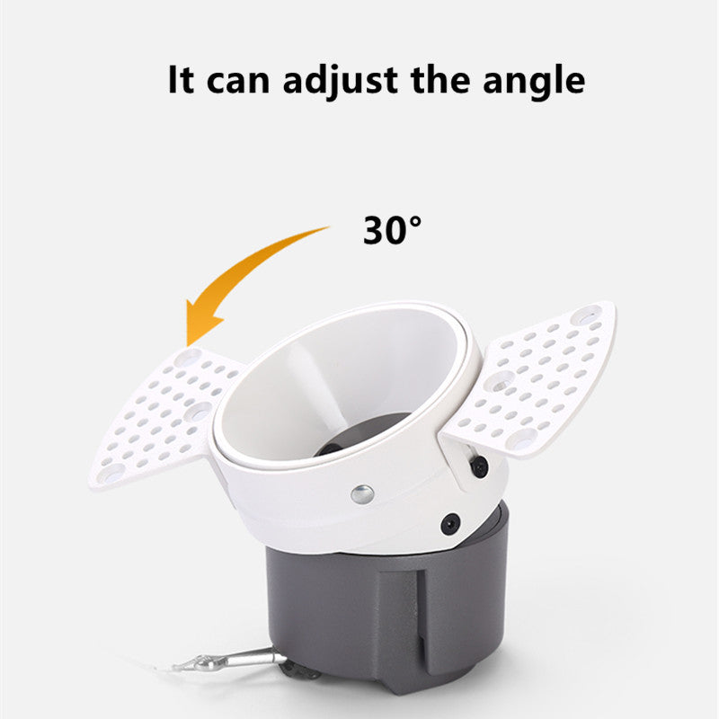 Honeycomb Nest Anti Glare Lens COB Recessed Downlight 15W Dimmable 110V 220V Round LED Ceiling Spot Light 24° Pic Background