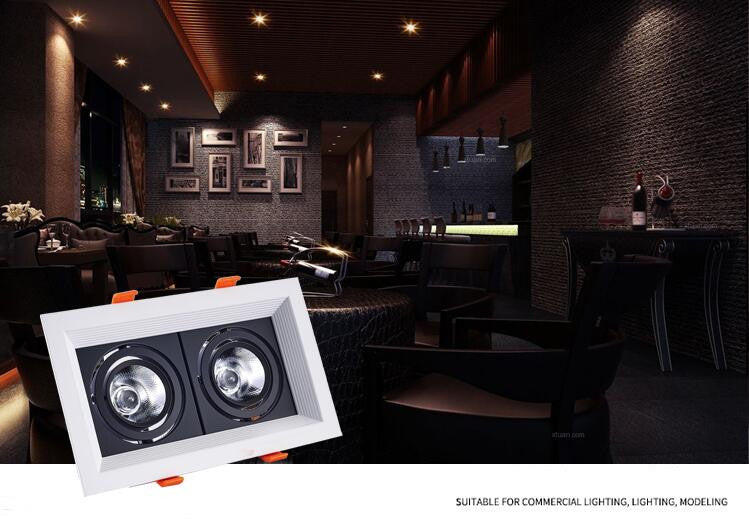 Dimmable 10W 20W 30w AC85V-265V LED Ceiling Downlight Recessed LED Lamp Spot Light LED For Home Lighting 110V 220V