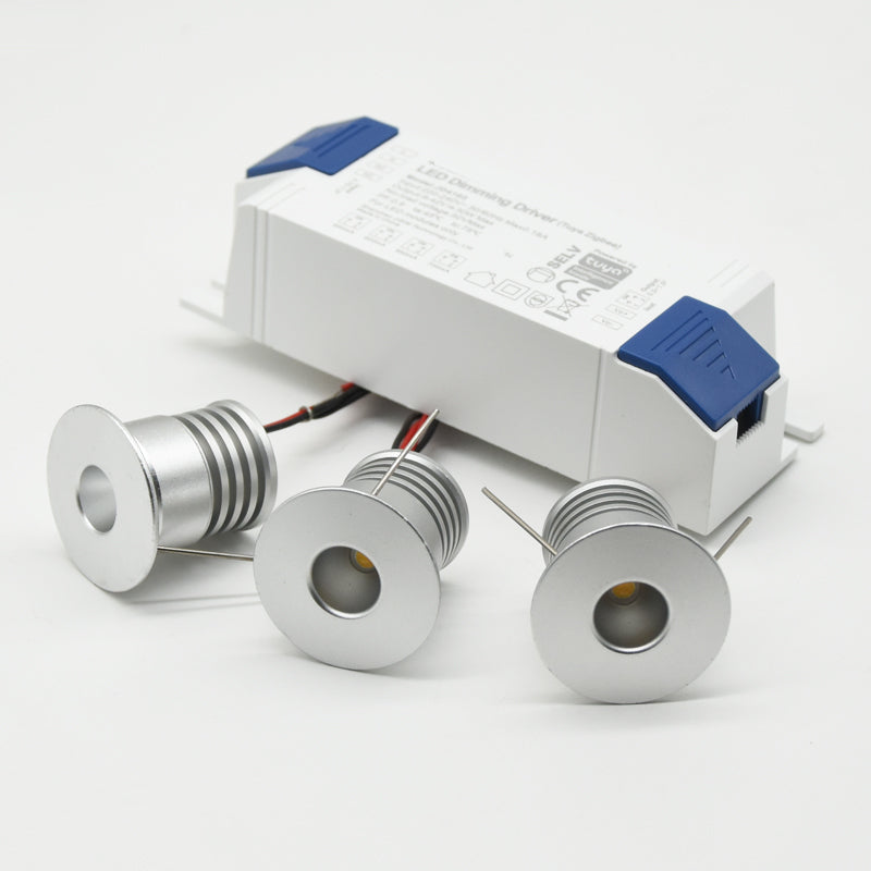 Mini LED Downlight + Tuya Zigbee APP Smart 3W AC100-240V Driver Adapter House Cabinet Spot Lights Ceiling Google Home Lighting