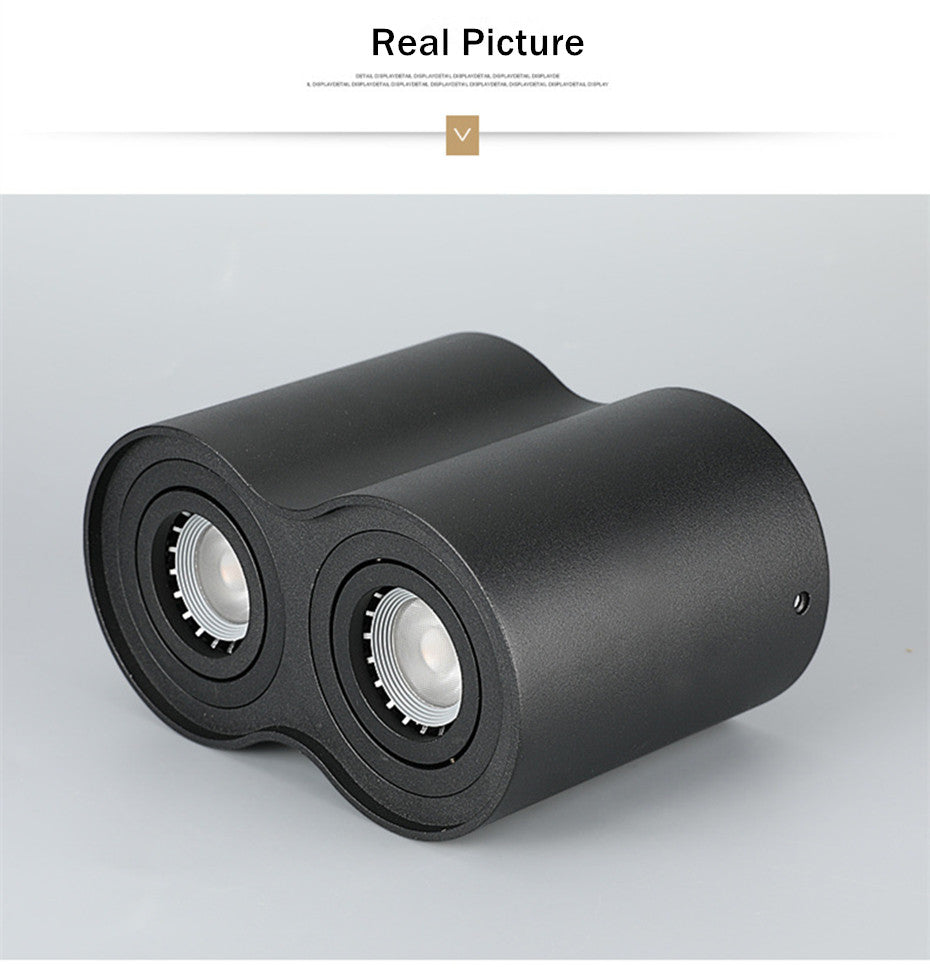 Led Downlight Surface Mounted led Spot Angle Degree Adjustable Home Hotel Office Lighting Lamp