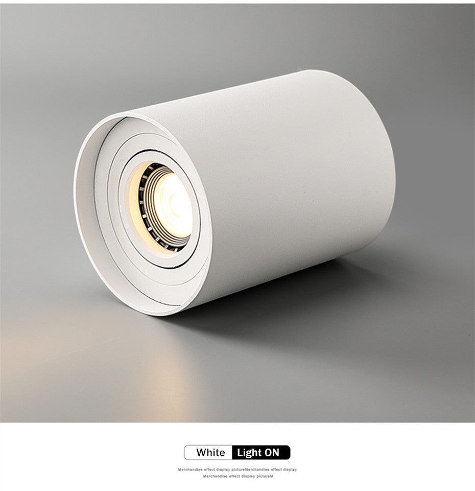 Led Downlight Surface Mounted led Spot Angle Degree Adjustable Home Hotel Office Lighting Lamp