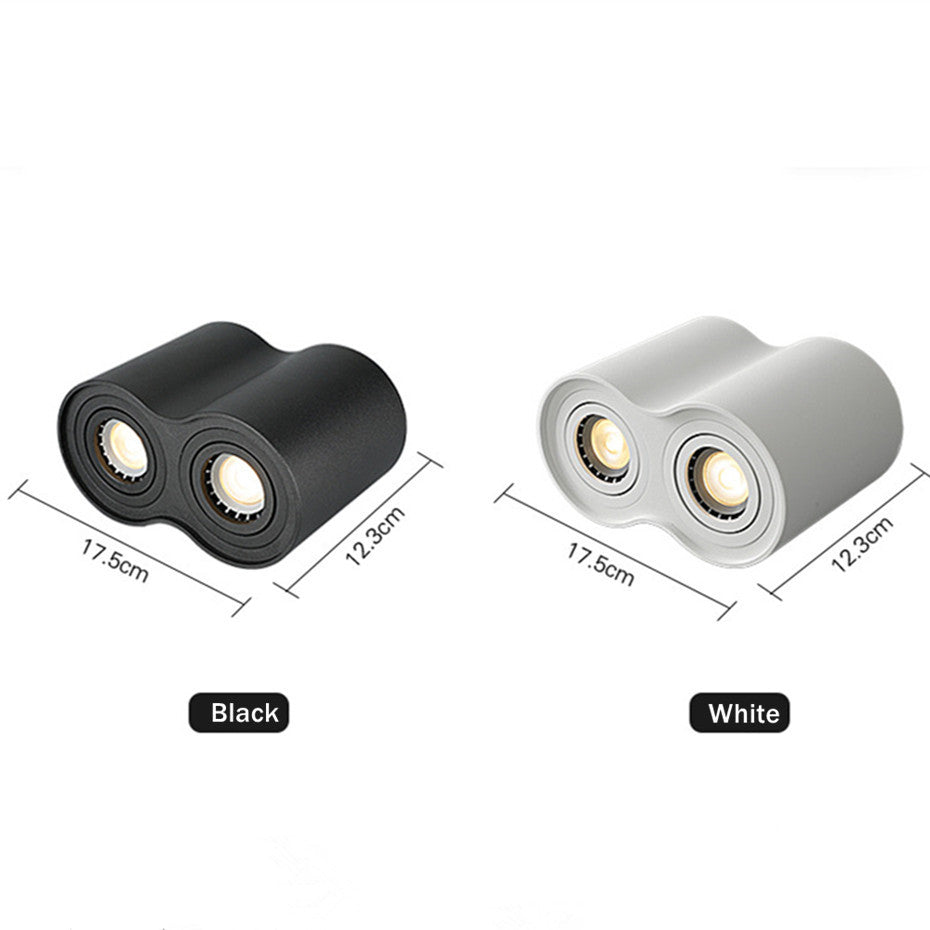 Led Downlight Surface Mounted led Spot Angle Degree Adjustable Home Hotel Office Lighting Lamp