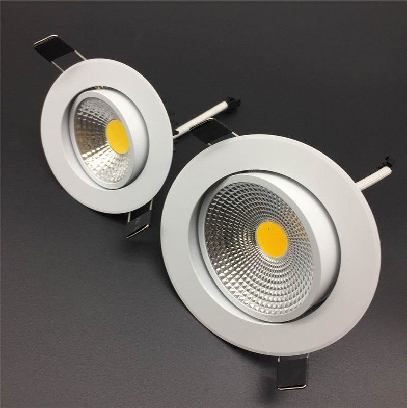 Recessed Lights Indoor Lighting Living Room LED COB Dimmable Led Downlight Light Ceiling Spot Light 5W 7W 9W 12W 85-265V Ceiling Lights