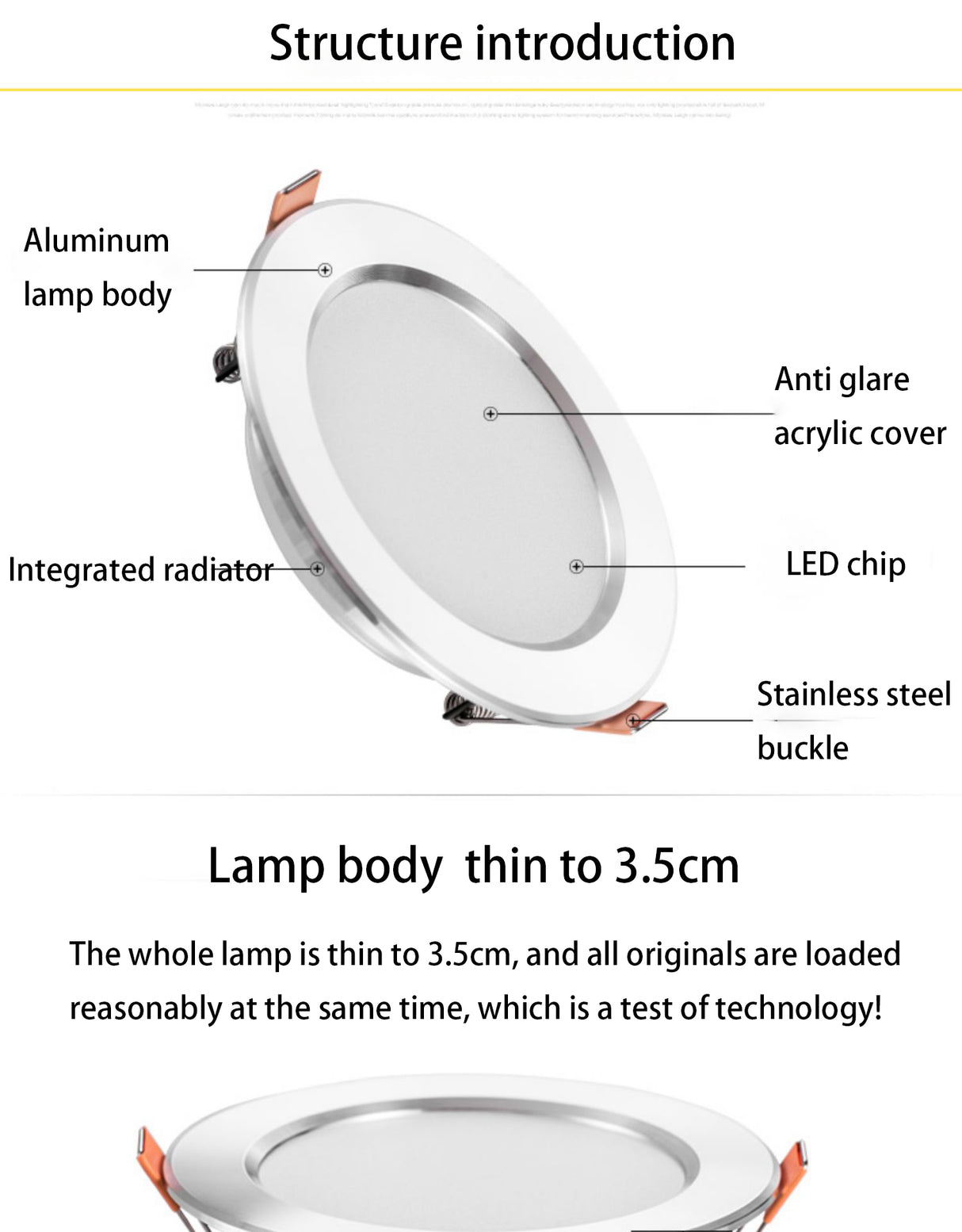 Saiyo LED Downlight 10pcs/lot Three Colors Dimming 5W 7W Recessed Gold White Silver Ceiling Lamp Aluminum Indoor Lighting