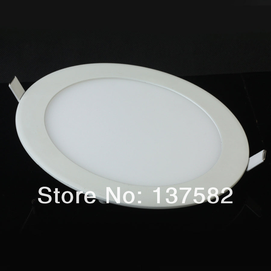 Super Bright LED Panel Downlight LED Ceiling Downlight Recessed LED Panel Light Driver Included AC85-265V 10pcs/lot Ceiling Downlight