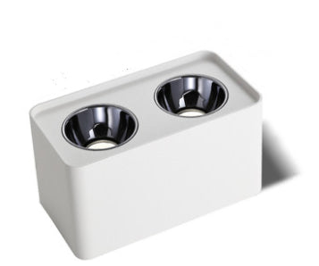 Ceiling Light 1/2/3/4 Head 12w Square Surface Mounted Downlight Anti-glare Living Room Bedroom Indoor Lighting Household Lamp