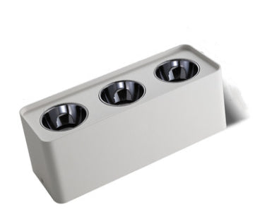 Ceiling Light 1/2/3/4 Head 12w Square Surface Mounted Downlight Anti-glare Living Room Bedroom Indoor Lighting Household Lamp